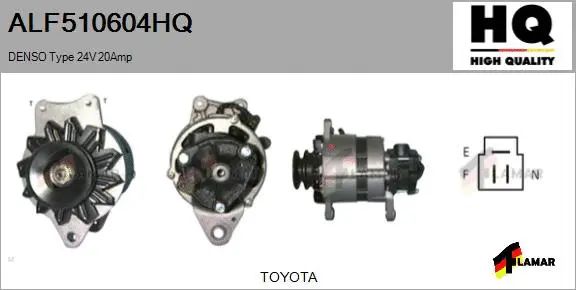 Alternator (ALF510604HQ)