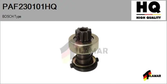 Pinion, starter (PAF230101HQ)