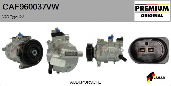Compressor, air conditioning (CAF960037VW)