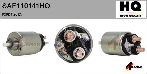 Solenoid Switch, starter (SAF110141HQ)