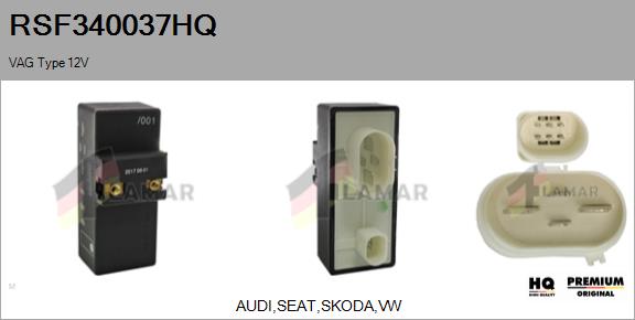 Control Unit, air conditioning (RSF340037HQ)