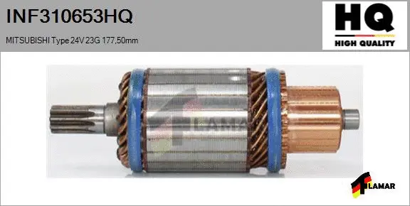 Armature, starter (INF310653HQ)