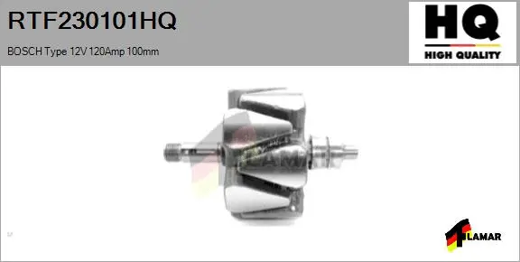 Rotor, alternator (RTF230101HQ)