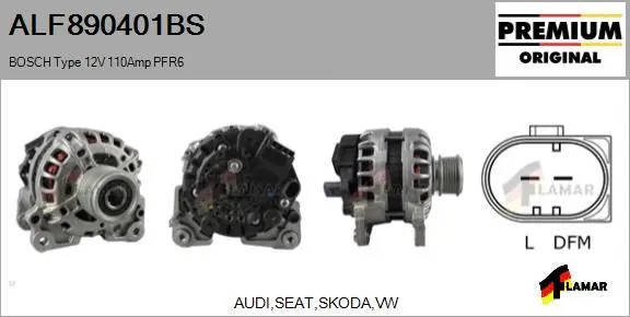 Alternator (ALF890401BS)