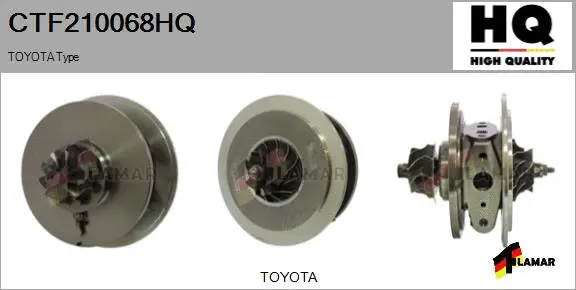 Core assembly, turbocharger (CTF210068HQ)