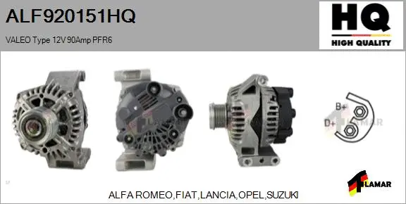 Alternator (ALF920151HQ)
