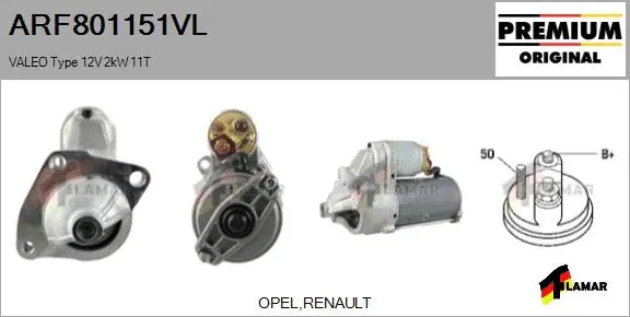 Starter (ARF801151VL)