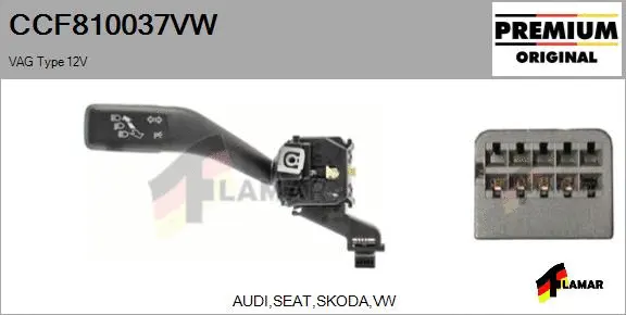 Steering Column Switch (CCF810037VW)