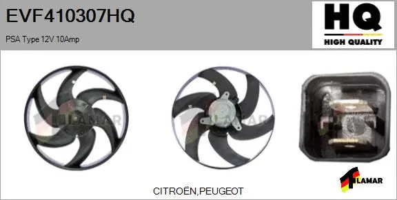 Fan, engine cooling (EVF410307HQ)