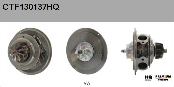 Core assembly, turbocharger (CTF130137HQ)