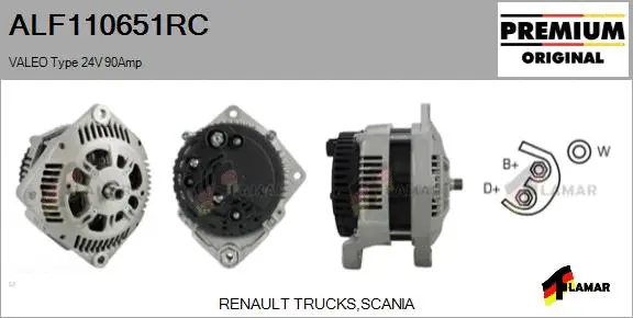 Alternator (ALF110651RC)