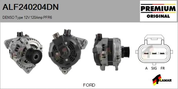 Alternator (ALF240204DN)