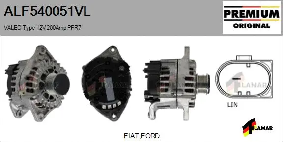 Alternator (ALF540051VL)