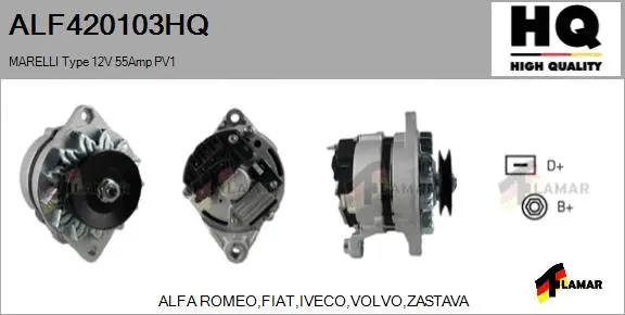 Alternator (ALF420103HQ)