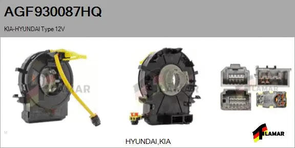 Clockspring, airbag (AGF930087HQ)