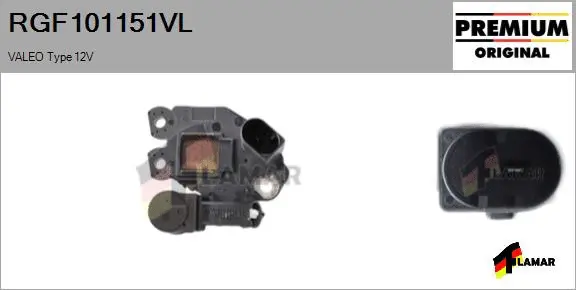 Alternator Regulator (RGF101151VL)
