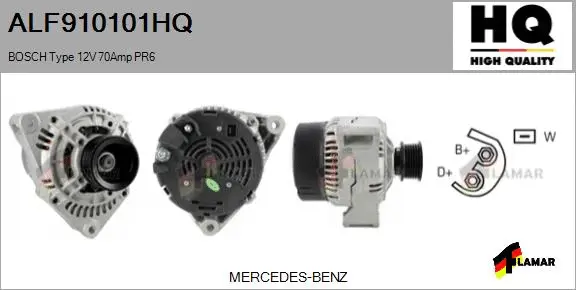 Alternator (ALF910101HQ)