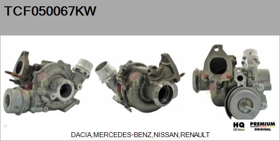 Charger, charging (supercharged/turbocharged) (TCF050067KW)