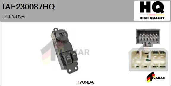 Switch, window regulator (IAF230087HQ)