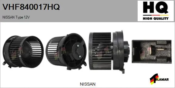 Interior Blower (VHF840017HQ)