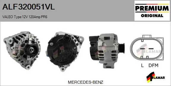 Alternator (ALF320051VL)