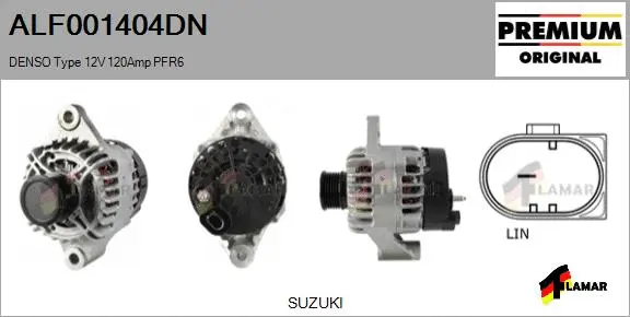 Alternator (ALF001404DN)