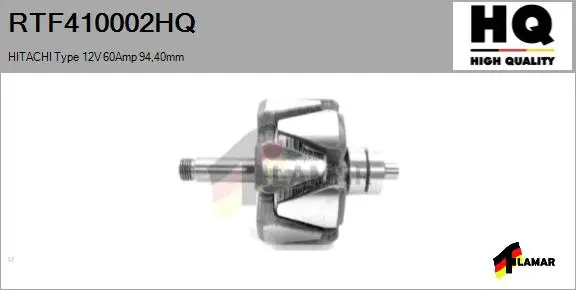 Rotor, alternator (RTF410002HQ)