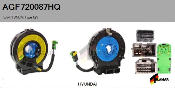 Clockspring, airbag (AGF720087HQ)