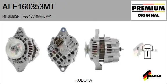 Alternator (ALF160353MT)