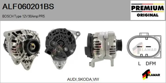 Alternator (ALF060201BS)