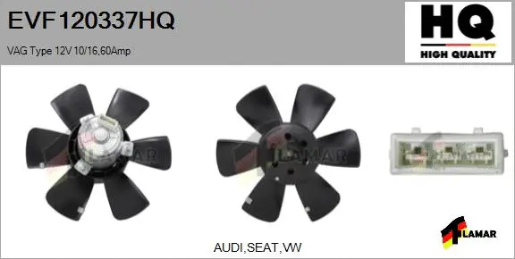 Fan, engine cooling (EVF120337HQ)