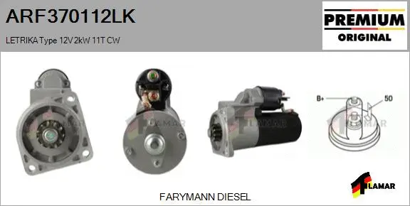 Starter (ARF370112LK)