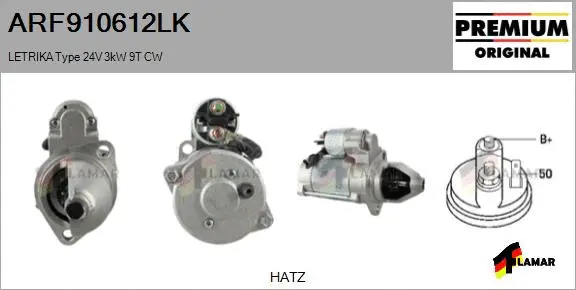 Starter (ARF910612LK)