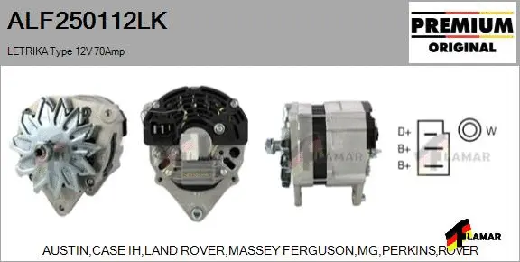 Alternator (ALF250112LK)