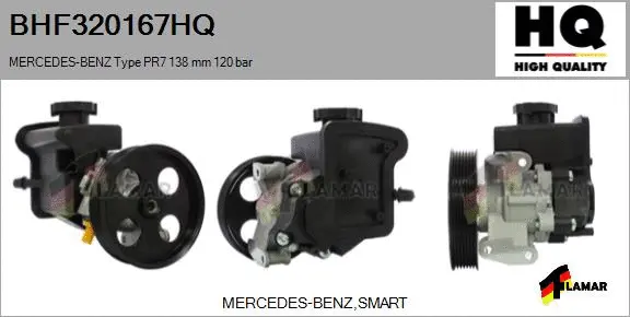 Hydraulic Pump, steering (BHF320167HQ)