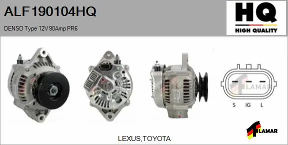 Alternator (ALF190104HQ)