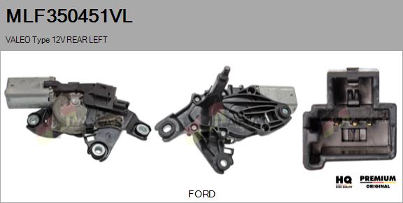 Wiper Motor (MLF350451VL)