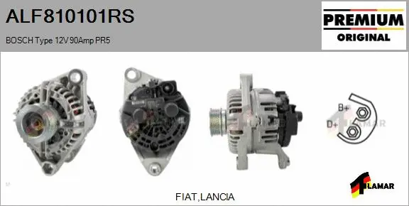 Alternator (ALF810101RS)