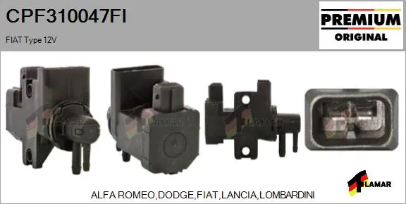 Pressure Converter, exhaust control (CPF310047FI)