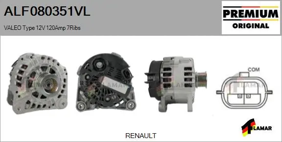 Alternator (ALF080351VL)