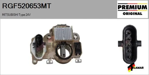 Alternator Regulator (RGF520653MT)