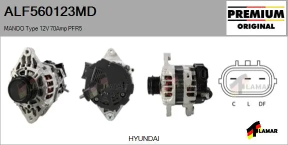 Alternator (ALF560123MD)