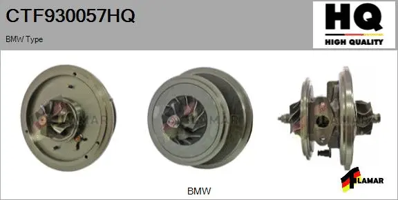 Core assembly, turbocharger (CTF930057HQ)