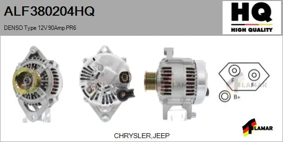 Alternator (ALF380204HQ)