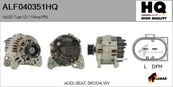 Alternator (ALF040351HQ)