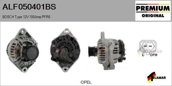 Alternator (ALF050401BS)
