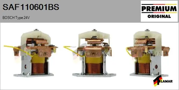 Solenoid Switch, starter (SAF110601BS)