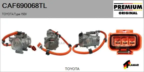 Compressor, air conditioning (CAF690068TL)