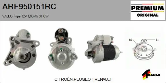 Starter (ARF950151RC)