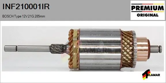 Armature, starter (INF210001IR)